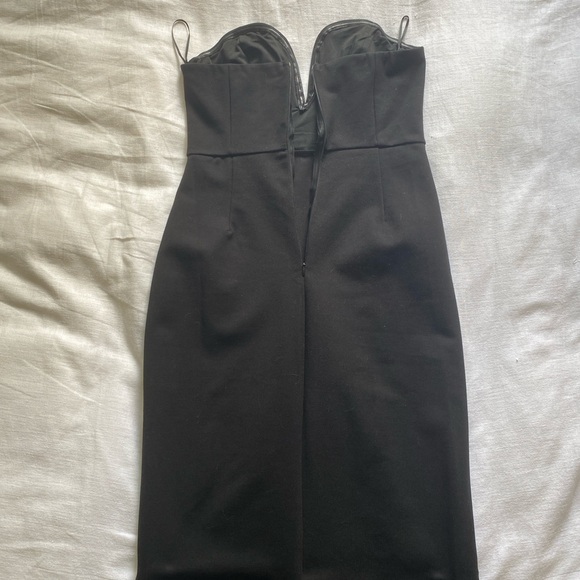 Superdown Strappless Cocktail Dress - Black - Picture 3 of 4